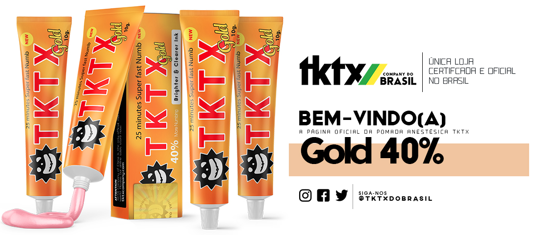 Pomada Anestésica TKTX Gold 40%