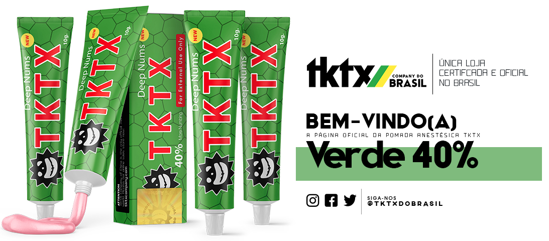 Pomada Anestésica TKTX Verde 40%