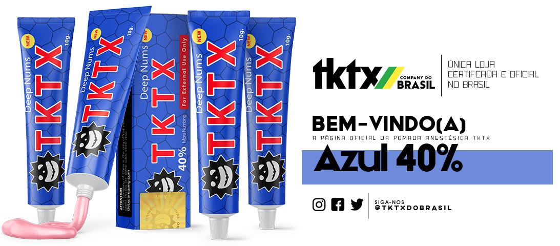 Pomada Anestésica TKTX Azul 40%