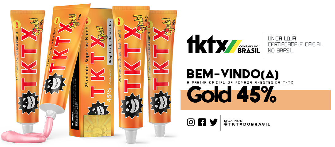 Pomada Anestésica TKTX Gold 45%